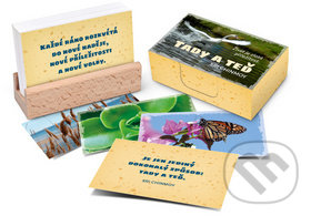 Tady a teď s dřevěným stojánkem (Život je zlatá příležitost) - kniha z kategorie Aforismy