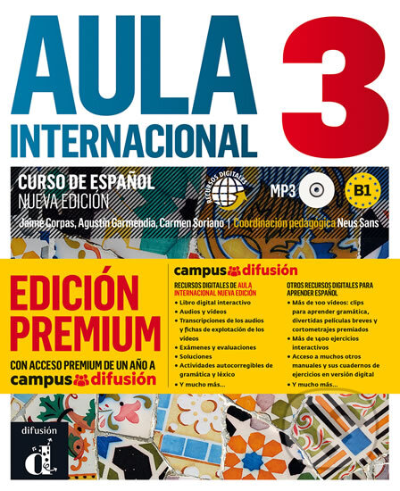Aula internacional Nueva edición 3 (B1), Klett, 2018