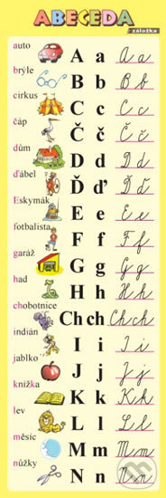 Záložka - Abeceda - Petr Kupka