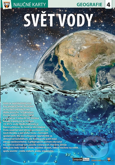 Naučné karty: Svět vody, Computer Media, 2016