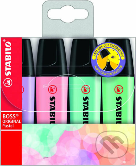 STABILO BOSS pastel - sada 4 ks