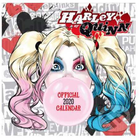 Oficiální kalendář 2020 DC Comics: Harley Quinn, DC Comics, 2019