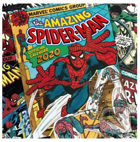 Oficiální kalendář 2020 Marvel: Amazing Spiderman Classic Comics, , 2019