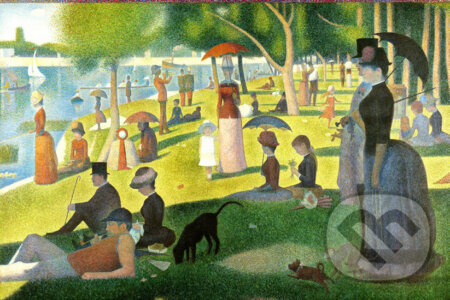 Nedělní odpoledne na ostrově Grande Jatte 1884: Seurat Georges - puzzle z kategorie Umělecké
