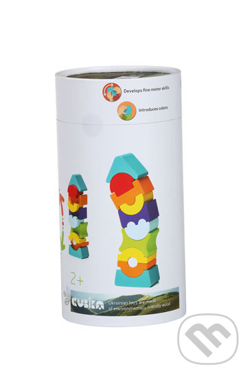 Balanční věž IX: dřevěná skládačka 11 dílů