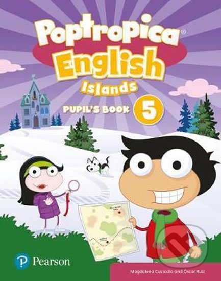 Poptropica English 5: Pupil&#039;s Book + PEP kód elektronicky - Aaron Jolly, Pearson, 2017
