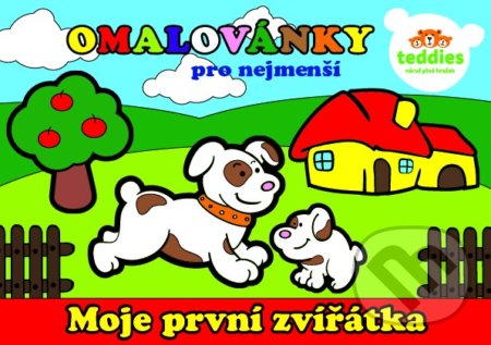 Moje první zvířátka - Omalovánky