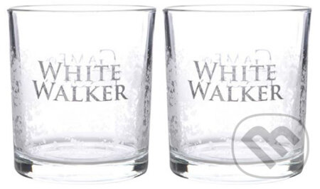 Pohár na whisky Game Of Thrones: White Walker set 2 kusov, Game of Thrones, 2019
