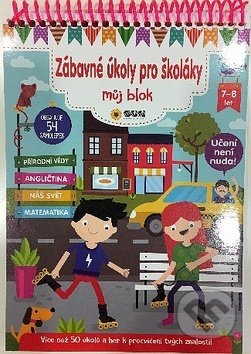 Zábavné úkoly pro školáky 7-8 let (můj blok) - kniha z kategorie Úkoly pro děti