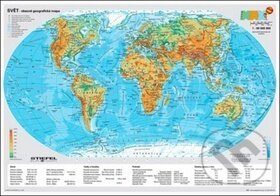 Svět - politický mapa A3, Ditipo a.s., 2018