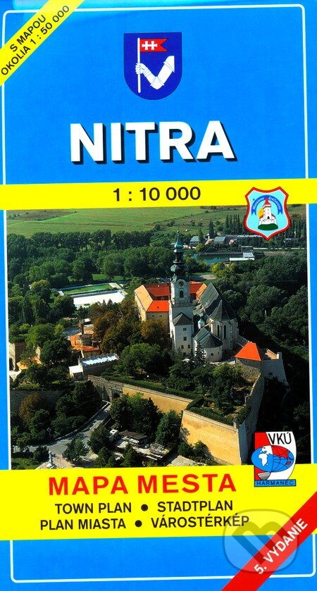 Nitra 1:10 000 - Kolektív autorov, VKÚ Harmanec, 2001