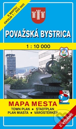 Považská Bystrica 1:10 000 - Kolektív autorov, VKÚ Harmanec, 2001