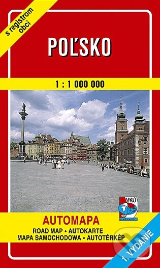 Poľsko 1:1 000 000 - Kolektív autorov, VKÚ Harmanec, 2001
