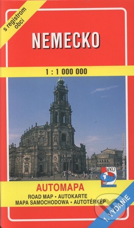 Nemecko 1:1 000 000 - Kolektív autorov, VKÚ Harmanec, 2001
