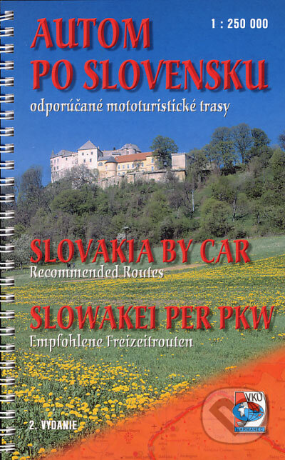 Autom po Slovensku 1:250 000 - Kolektív autorov, VKÚ Harmanec, 2004