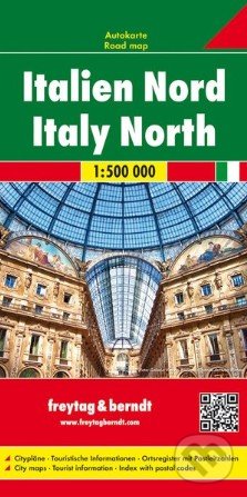Italien Nord 1:500 000, freytag&berndt, 2014