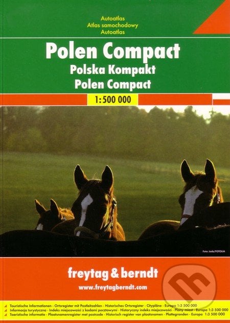 Polen Compact 1:500 000, freytag&berndt, 2012