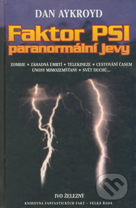 Obálka knihy Faktor PSI - paranormální jevy