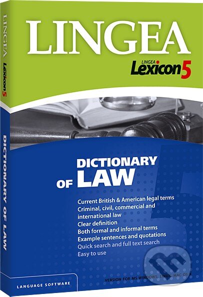 Dictionary of Law, Lingea, 2008