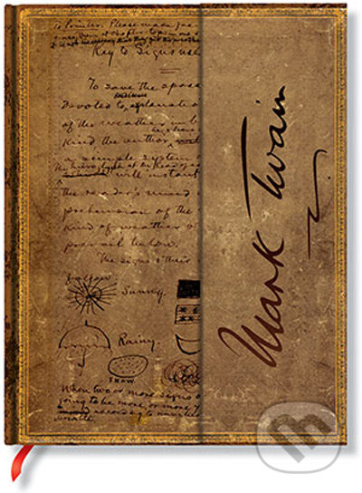 Paperblanks - Mark Twain, Pudd&#039;nhead - MINI - linajkový, Paperblanks
