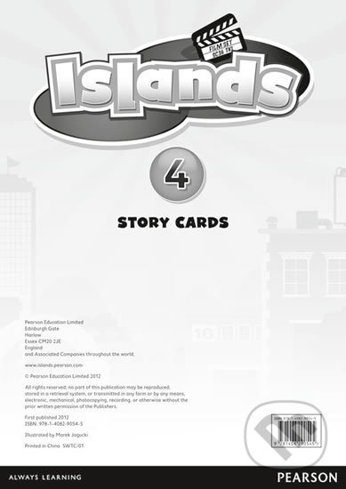 Islands 4 - Story Cards for Pack, Pearson, 2012
