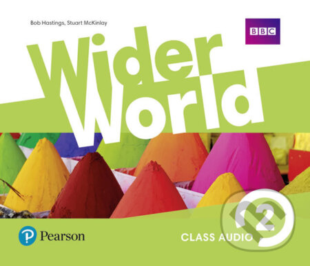 Wider World 2 - Class Audio CDs - audiokniha z kategorie Jazykové učebnice a slovníky