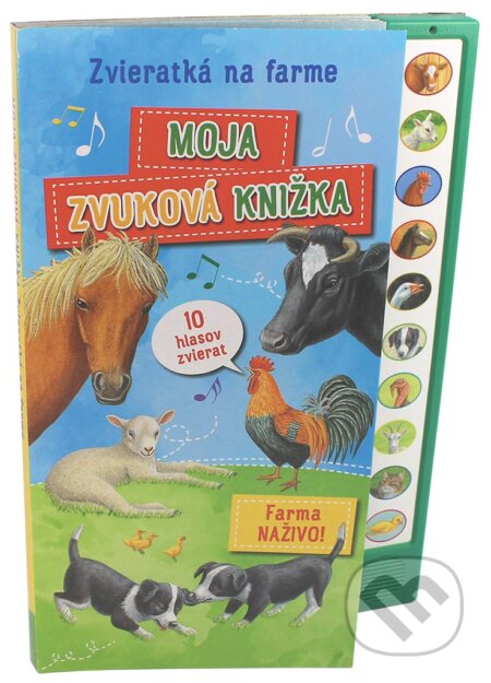Zvieratká na farme - Moja zvuková knižka, Egmont SK, 2020