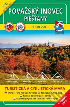 Považský Inovec Piešťany 1 : 50 000, VKÚ Harmanec, 2019