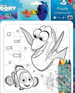 Dory - puzzle (Puzzle colouring set) - puzzle z kategorie Maxi dílky