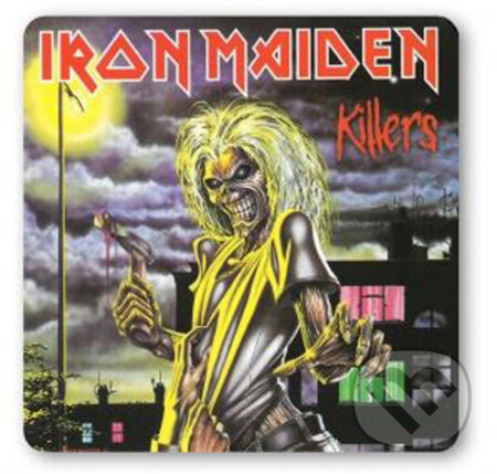 Tácka pod pohár Iron Maiden: Killers Set 4 kusy, Iron Maiden, 2018