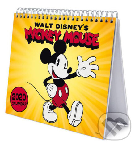 Oficiální stolní kalendář Disney 2020: Mickey Mouse, , 2019
