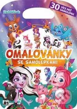 Omalovánka se samolepkami - Enchantimal, Jiří Models, 2019