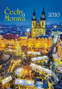 Čechy a Morava 2020 - nástěnný kalendář, BB/art, 2019