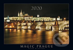 Magic Prague 2020 - nástěnný kalendář, BB/art, 2019
