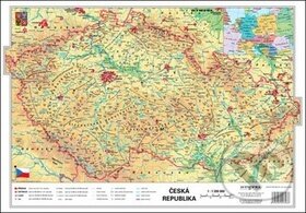 ČR fyzická/kraje - mapa A3, Ditipo a.s., 2018