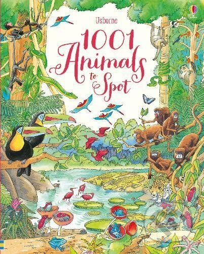 1001 Animals to Spot - Ruth Brocklehurst, Teri Gower (ilustrácie), Usborne, 2017
