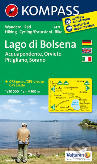 Lago di Bolsena, Kompass, 2013