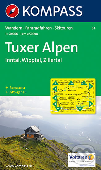 Tuxer Alpen, Kompass, 2013