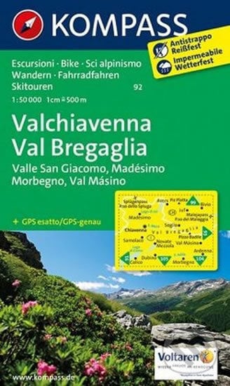 Valchiavenna, Val Bregaglia, Kompass, 2013