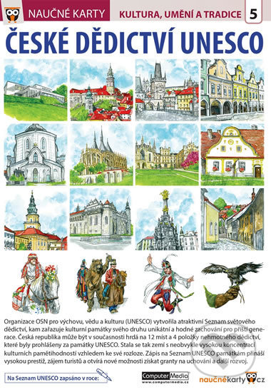 Naučné karty: České dědictví UNESCO - kniha z kategorie Naučné knihy