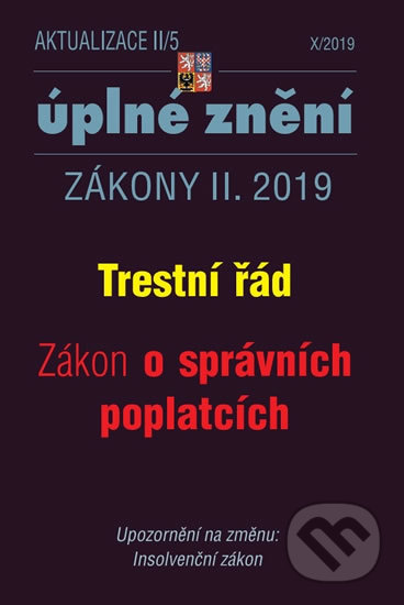 Aktualizace II/2 2019 (Poradce s.r.o.)