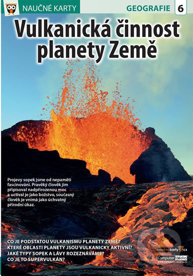 Naučné karty: Vulkanická činnost planety Země, Computer Media, 2016