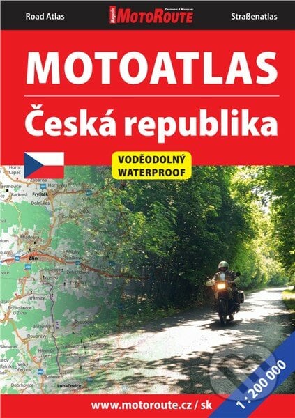 Motoatlas Česká republika (1:200 000), MotoRoute, 2020