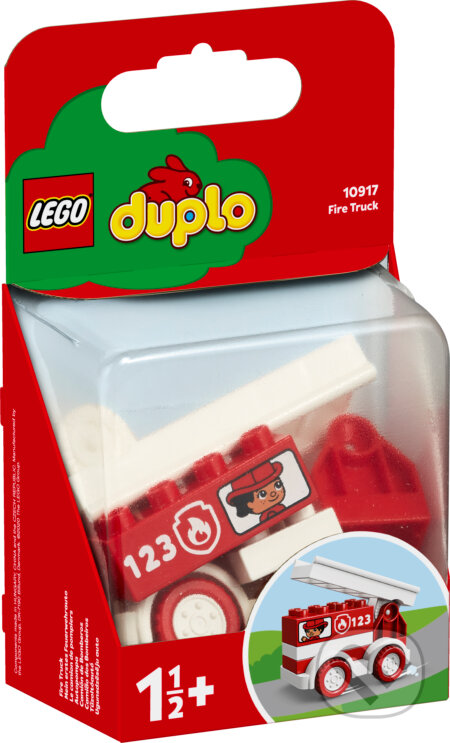 LEGO DUPLO My First 10917 Hasičské autíčko, LEGO, 2019