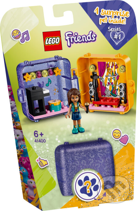LEGO Friends 41400 Herný boxík: Andrea, LEGO, 2019
