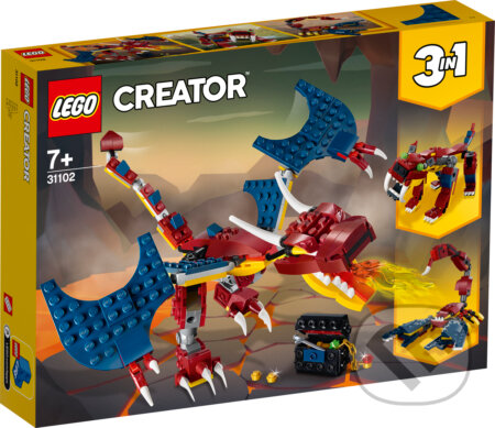 LEGO Creator - Ohnivý drak, LEGO