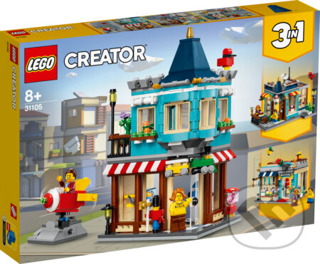 LEGO Creator 31105 Hračkárstvo v centre mesta, LEGO, 2019