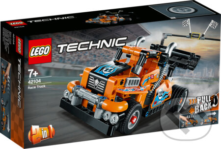 LEGO Technic 42104 Pretekársky ťahač, LEGO, 2019