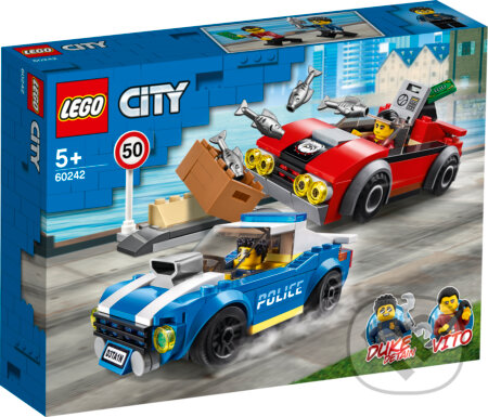 LEGO City - Policajná naháňačka na diaľnici, LEGO, 2019