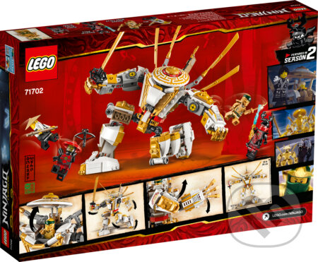LEGO Ninjago 71702 Zlatý robot, LEGO, 2020